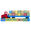 Alphabet Blocks Wooden Truck