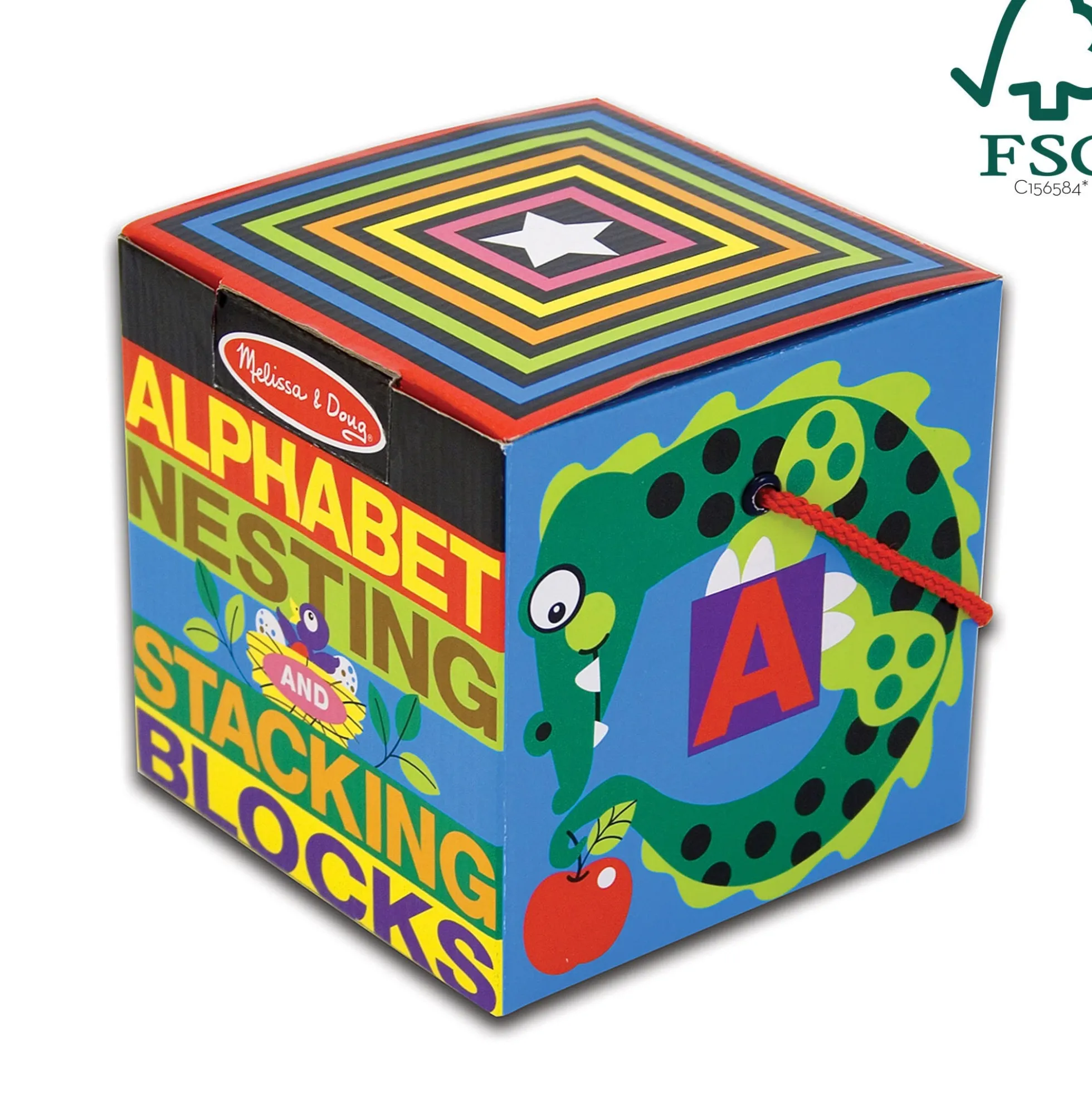 Alphabet Nesting and Stacking Blocks