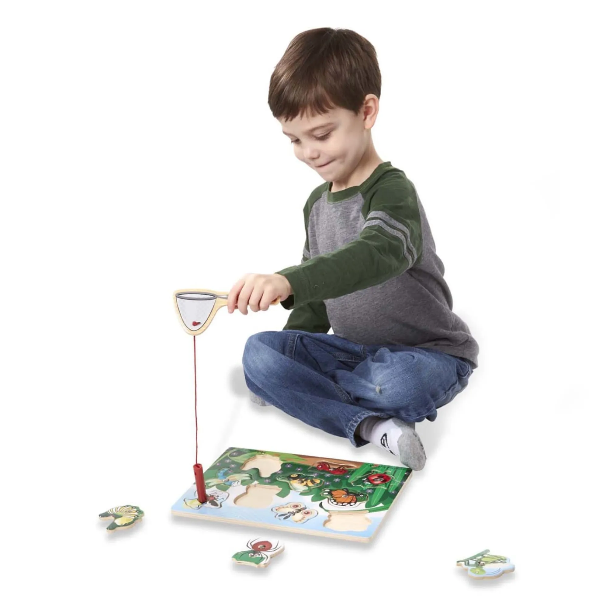 Bug-Catching Magnetic Puzzle Game