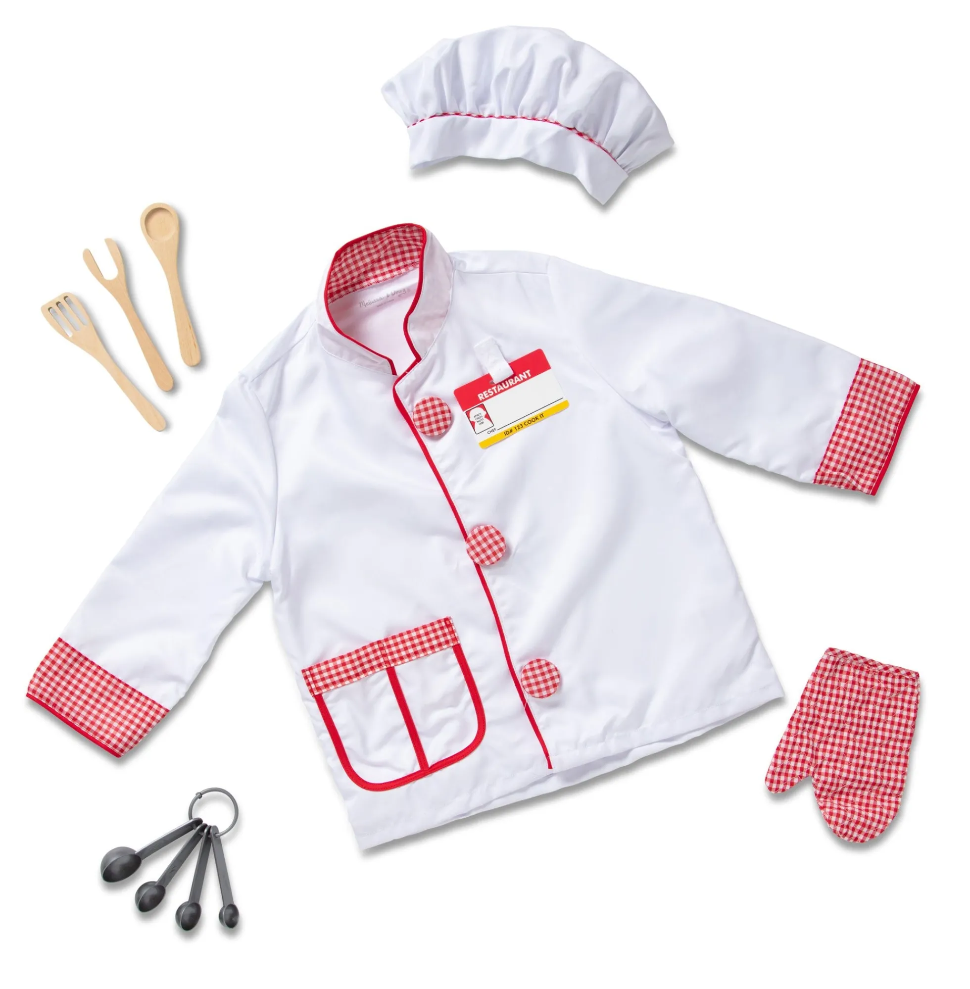 Chef Costume Role Play Set