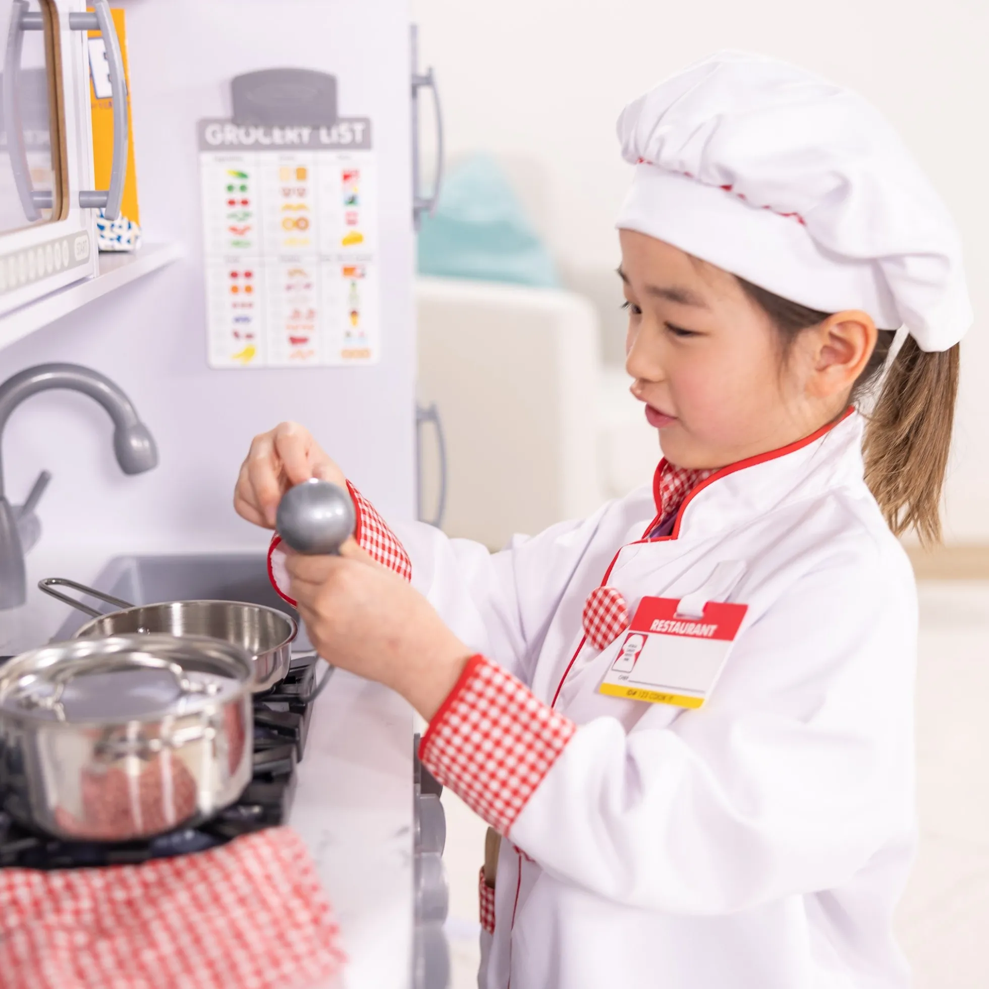 Chef Costume Role Play Set