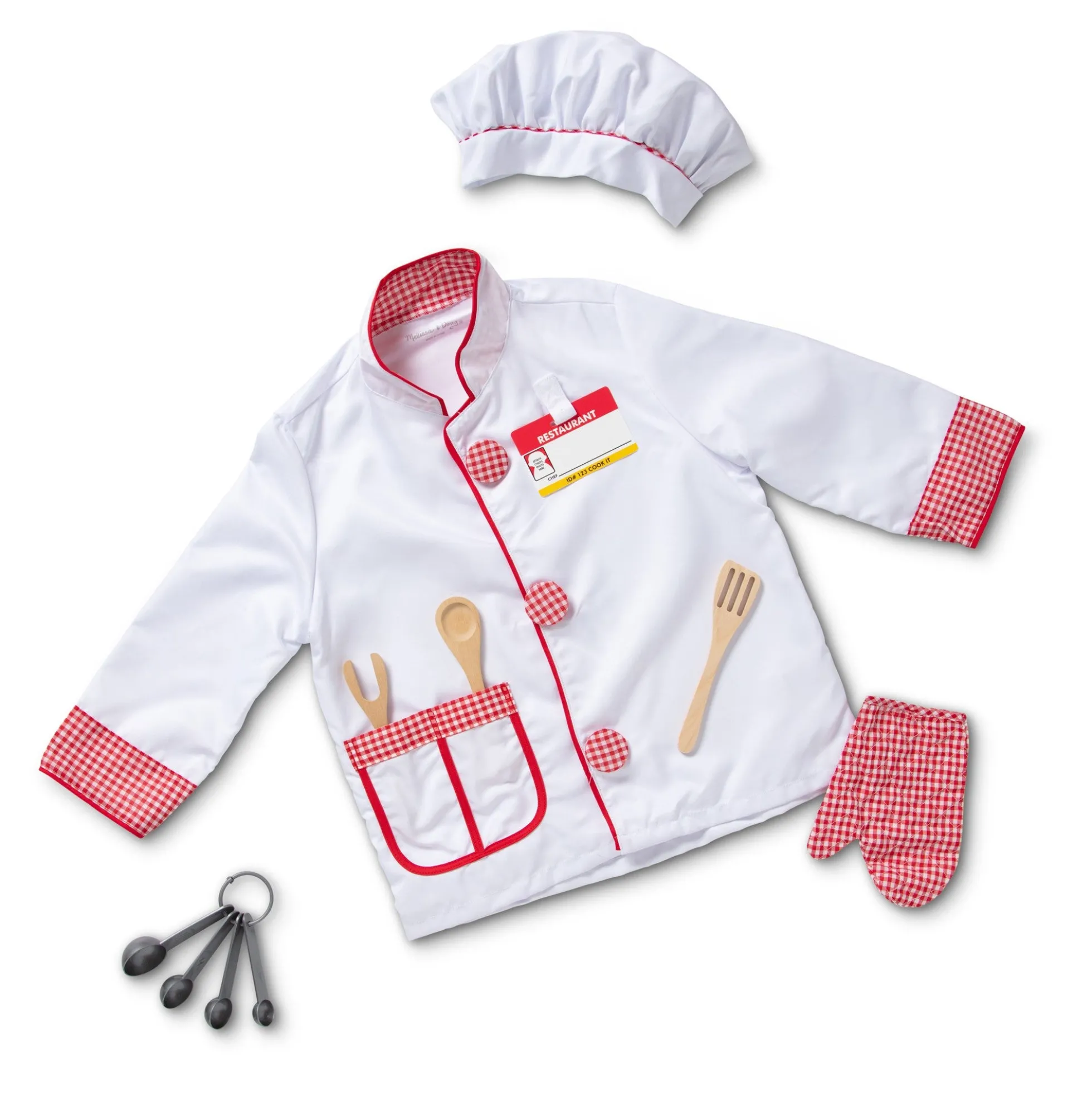 Chef Costume Role Play Set