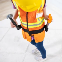 Construction Worker Costume Role Play Set