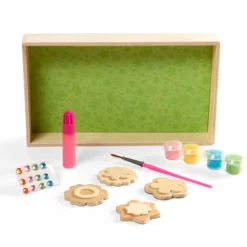 Created by Me! Flower Magnets Wooden Craft Kit