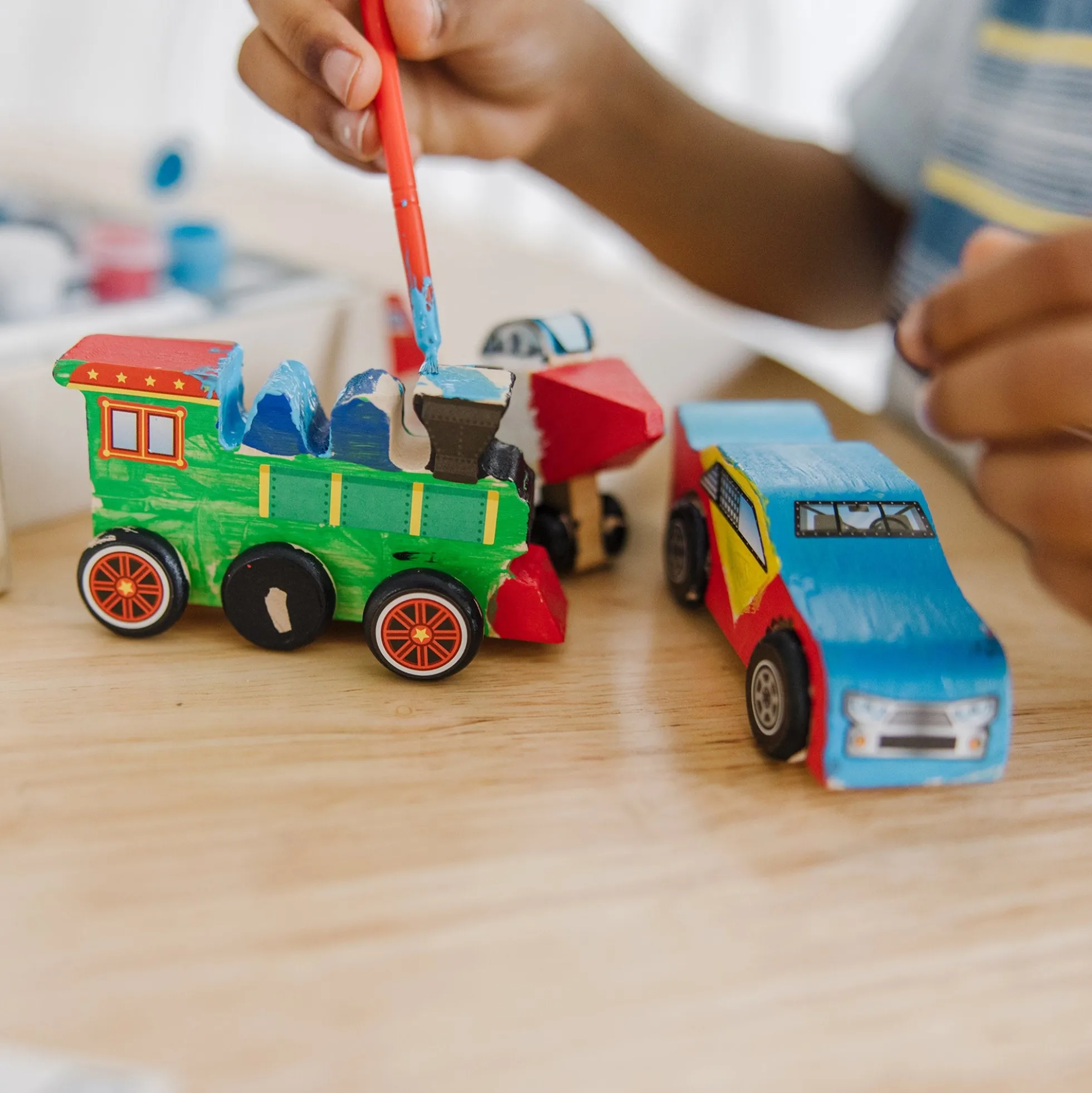 Createed by Me!™ Vehicle Craft Kit 3-Pack: Plane, Train, Race Car