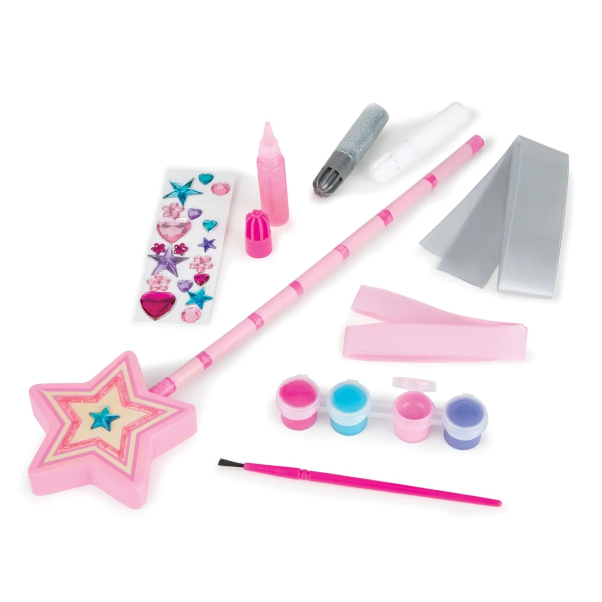 Decorate-Your-Own Wooden Princess Wand