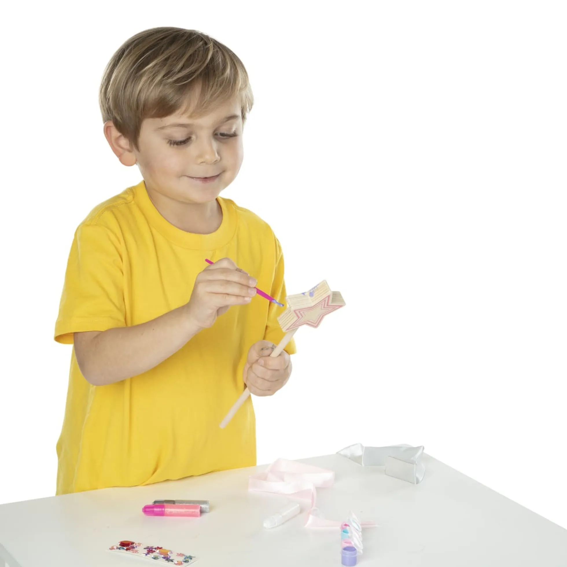 Decorate-Your-Own Wooden Princess Wand