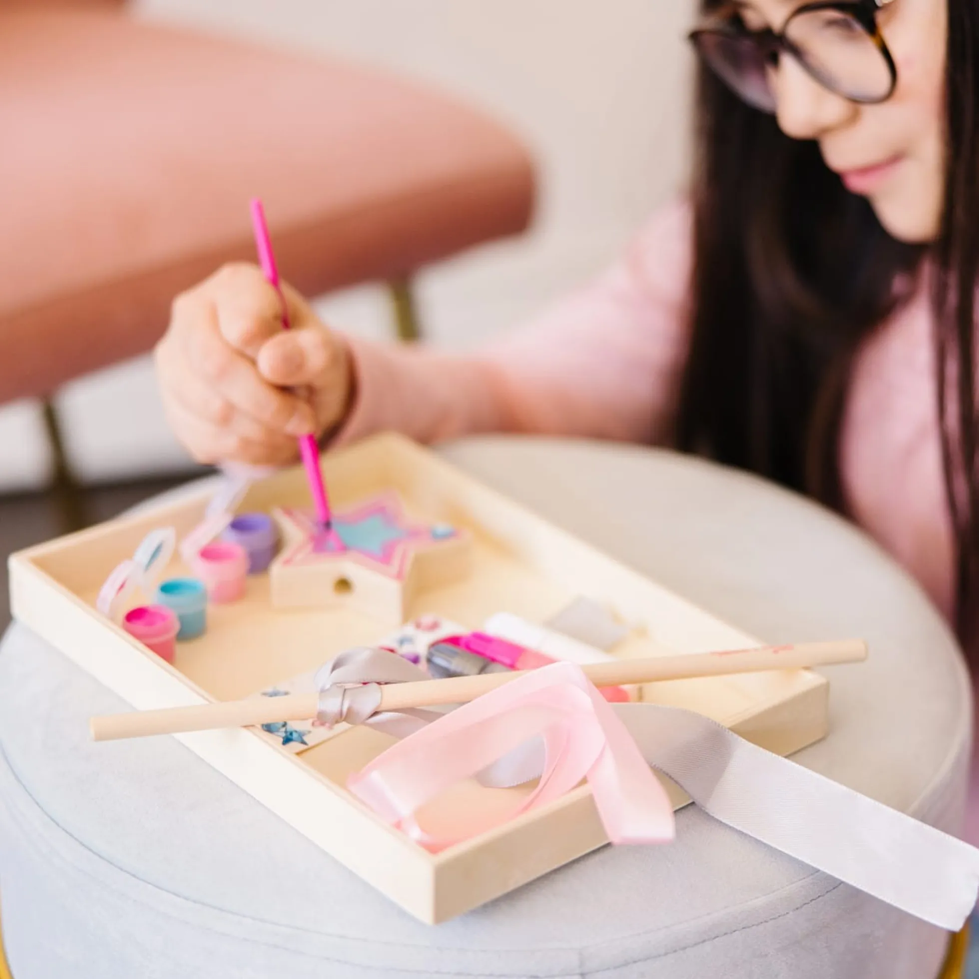 Decorate-Your-Own Wooden Princess Wand
