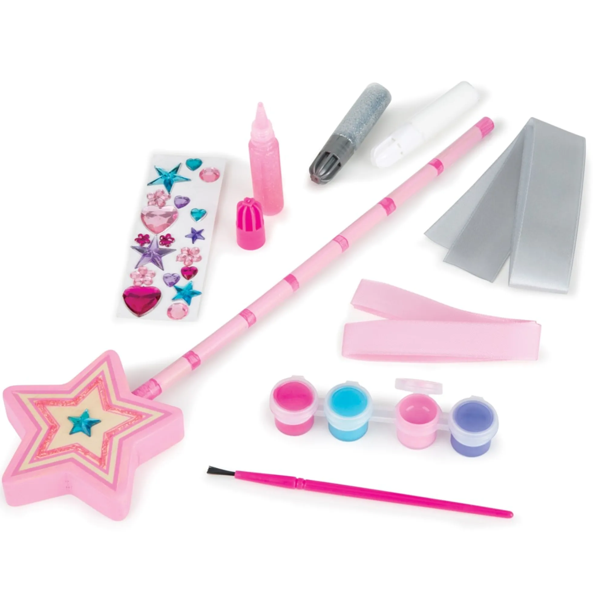 Decorate-Your-Own Wooden Princess Wand