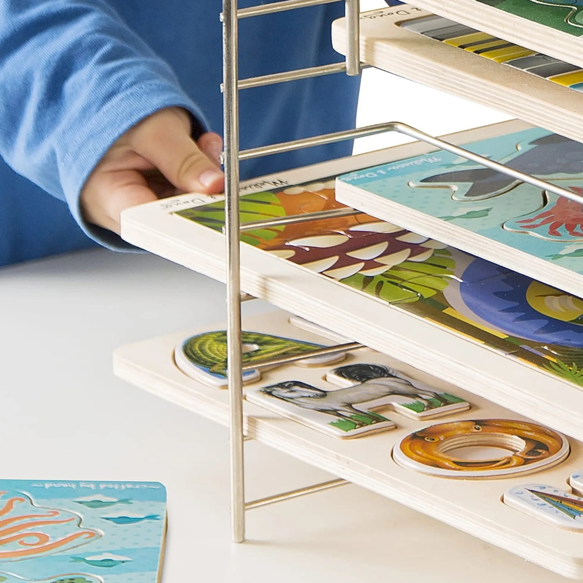 Deluxe Wire Puzzle Rack