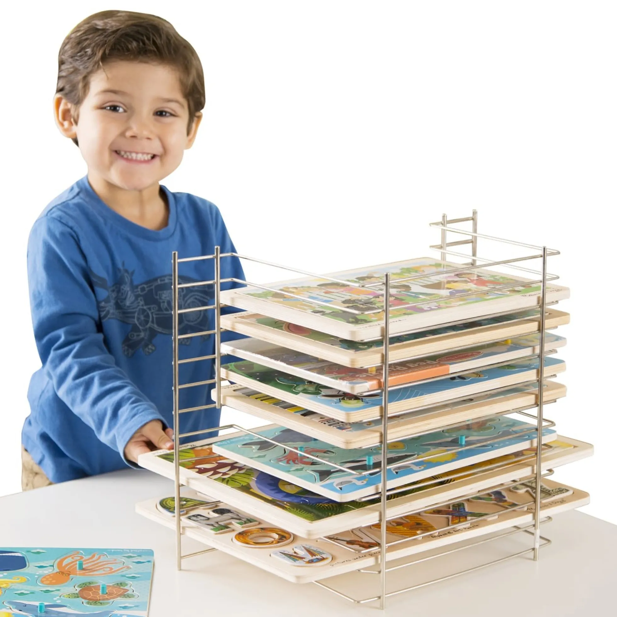 Deluxe Wire Puzzle Rack