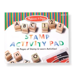 Deluxe Wooden Stamp Set - ABCs 123s