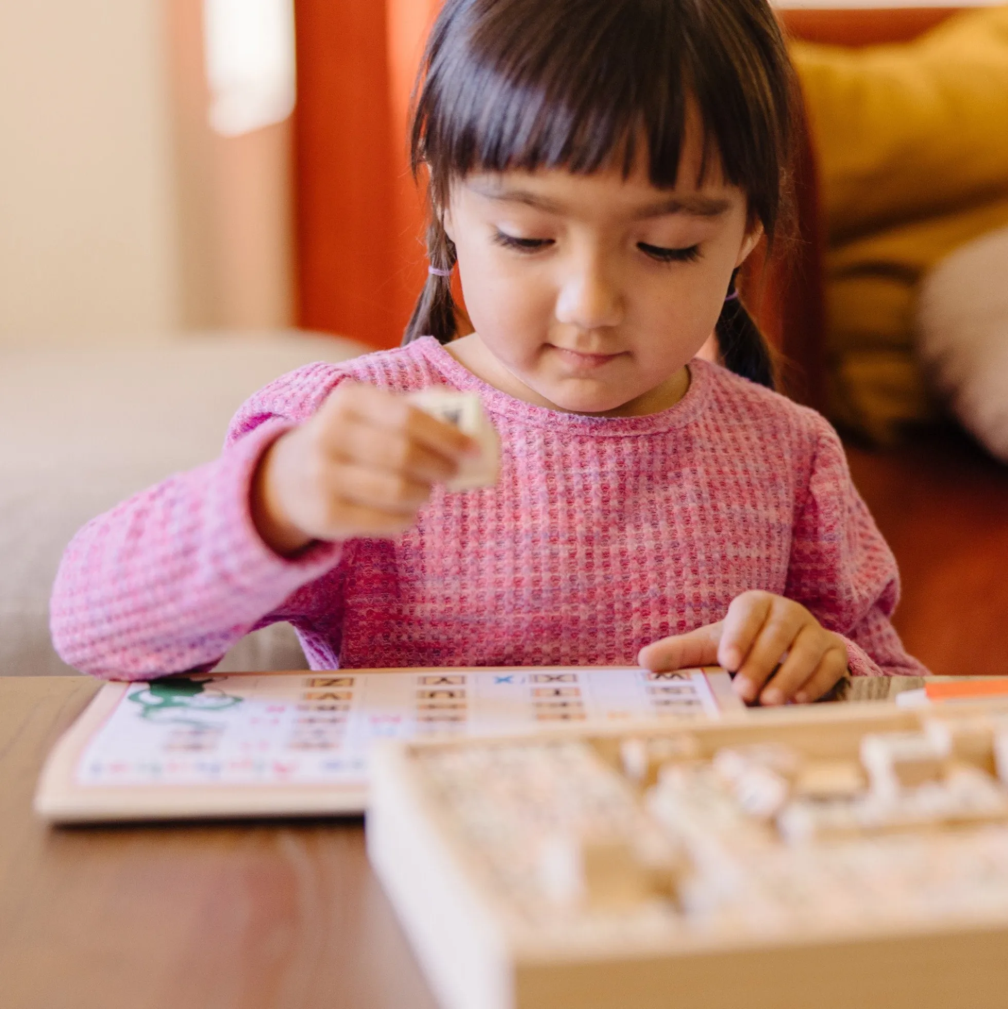 Deluxe Wooden Stamp Set - ABCs 123s