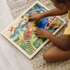 Dinosaur Wooden Jigsaw Puzzle - 24 Pieces