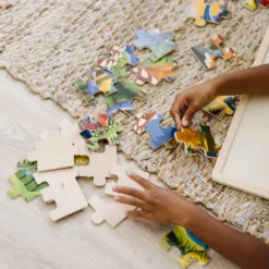 Dinosaur Wooden Jigsaw Puzzle - 24 Pieces