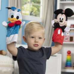Disney Mickey Mouse & Friends Soft & Cuddly Hand Puppets