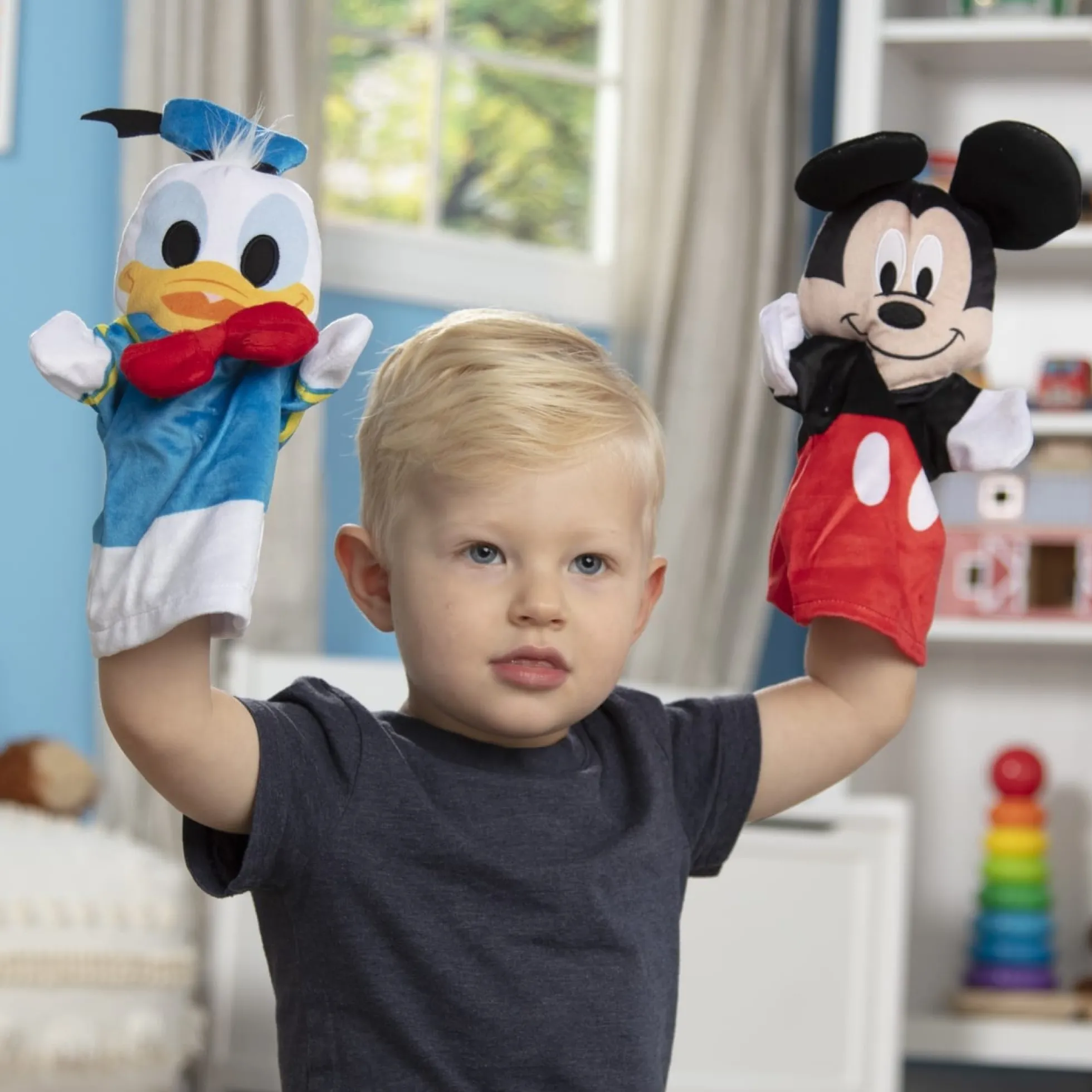 Disney Mickey Mouse & Friends Soft & Cuddly Hand Puppets