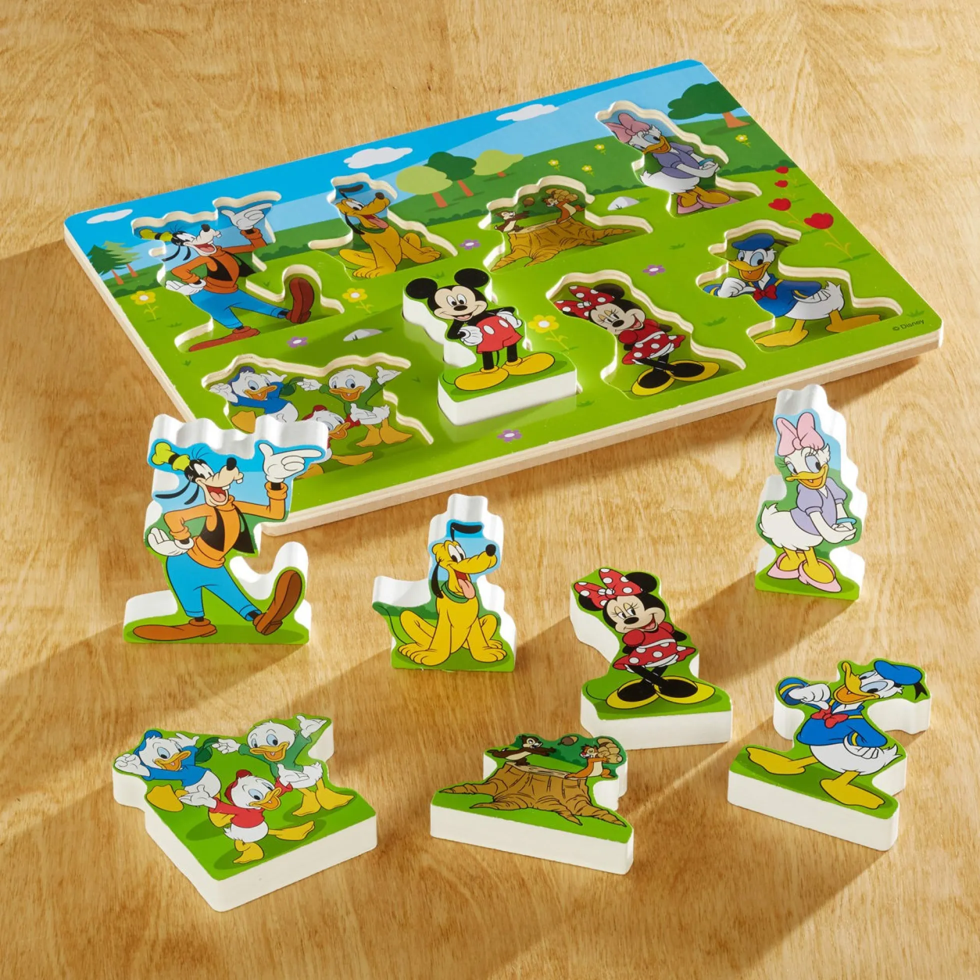 Disney Mickey Mouse Wooden Chunky Puzzle