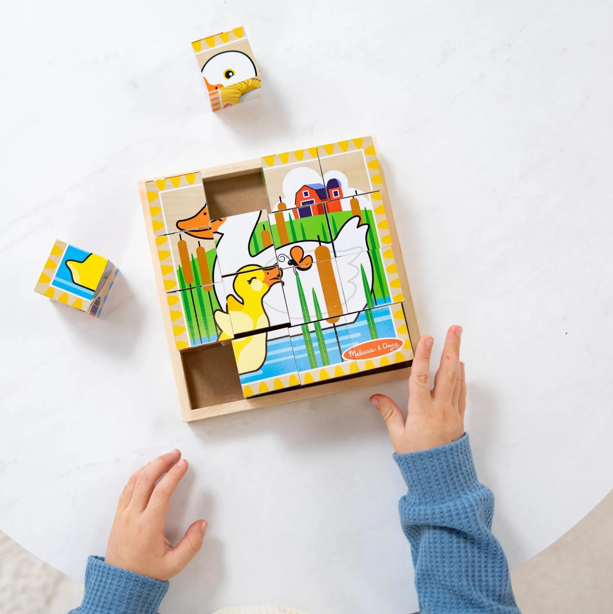 Farm Cube Puzzle - 16 Pieces