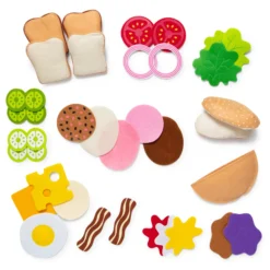 Felt Food Sandwich Play Set
