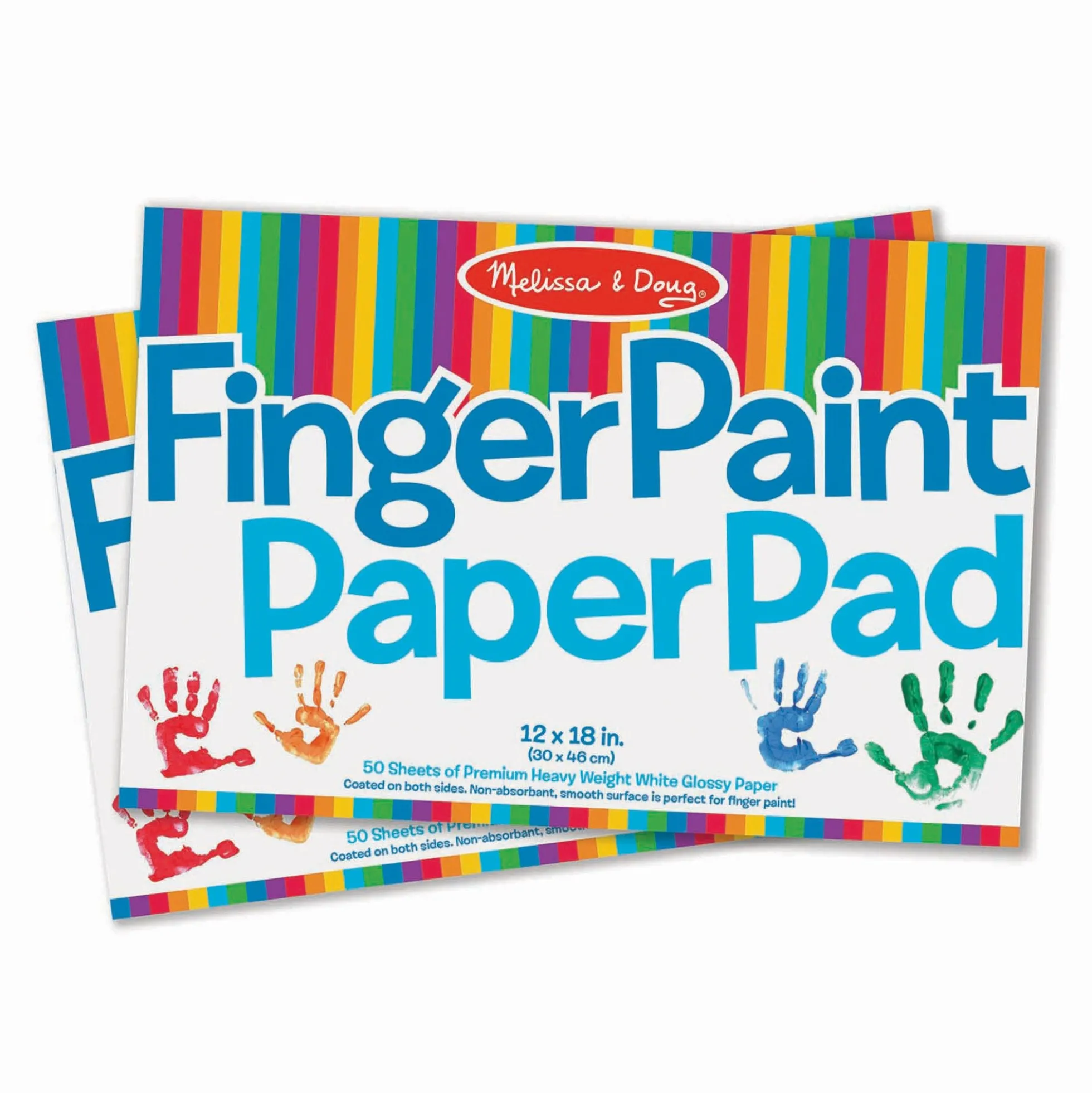 Finger Paint Paper Pad 2-Pack
