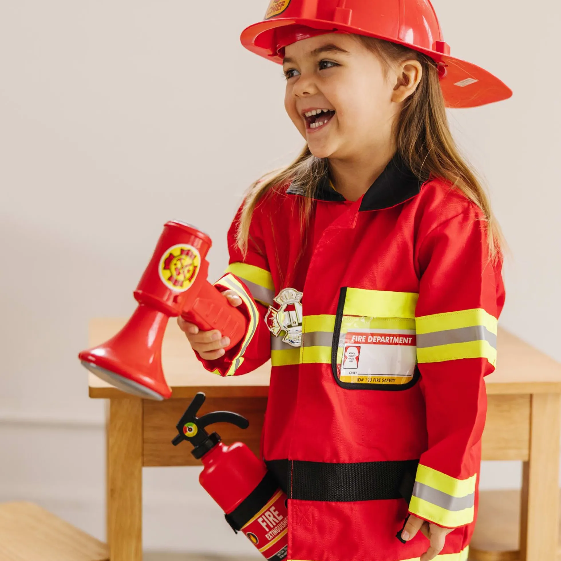 Fire Chief Role Play Costume Set