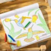 Jumbo 50-Page Kids' Coloring Pad - Horses, Hearts, Flowers, and More