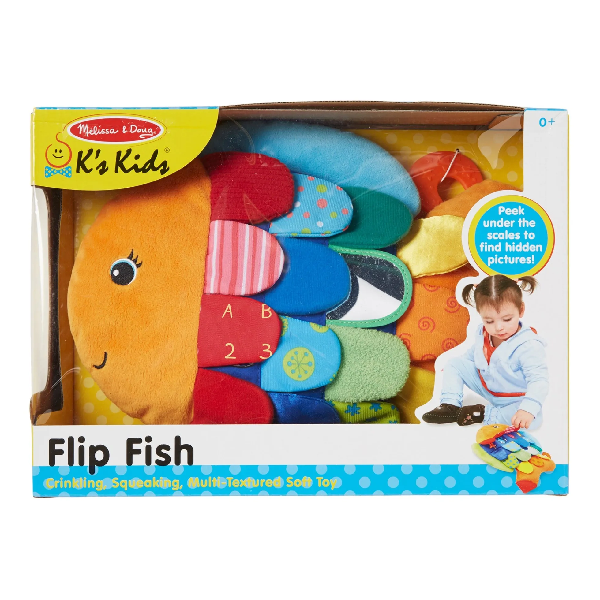 K’s Kids Flip Fish Baby Toy