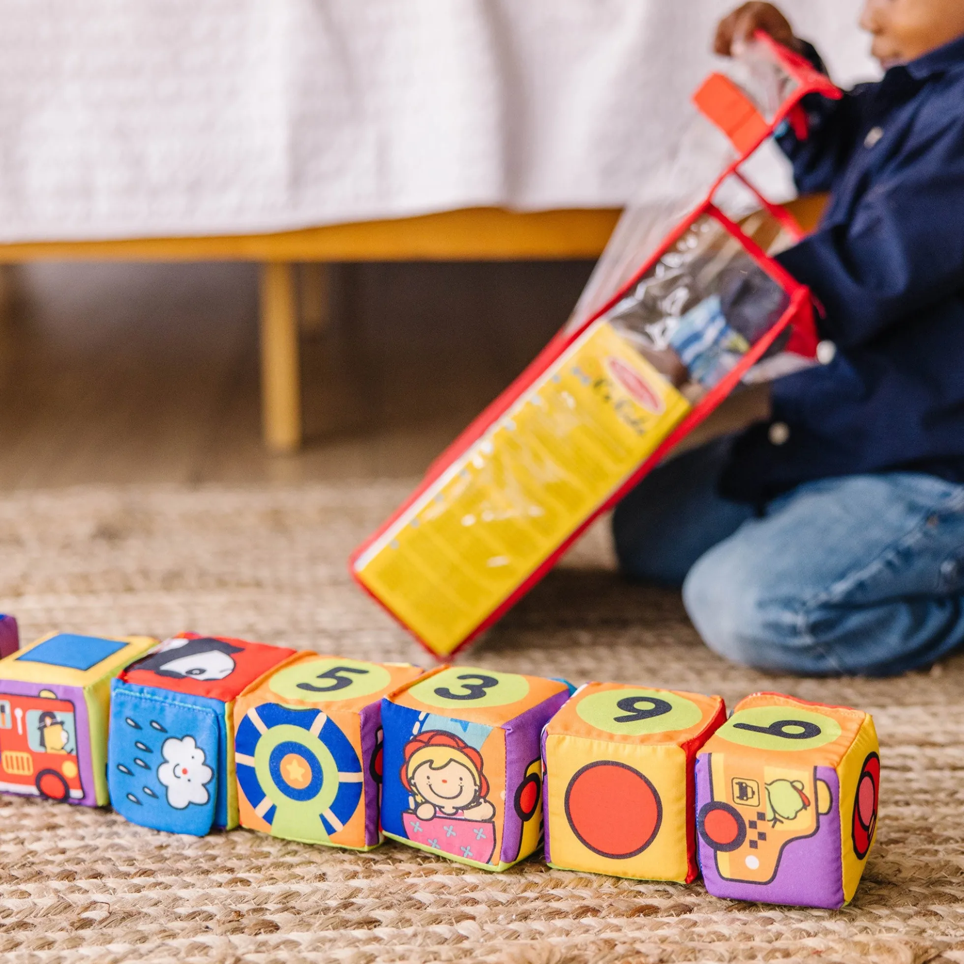 K's Kids Match and Build Soft Blocks