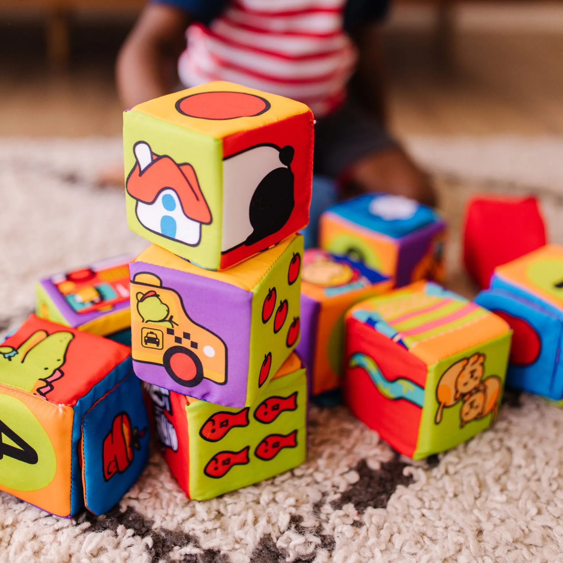 K's Kids Match and Build Soft Blocks