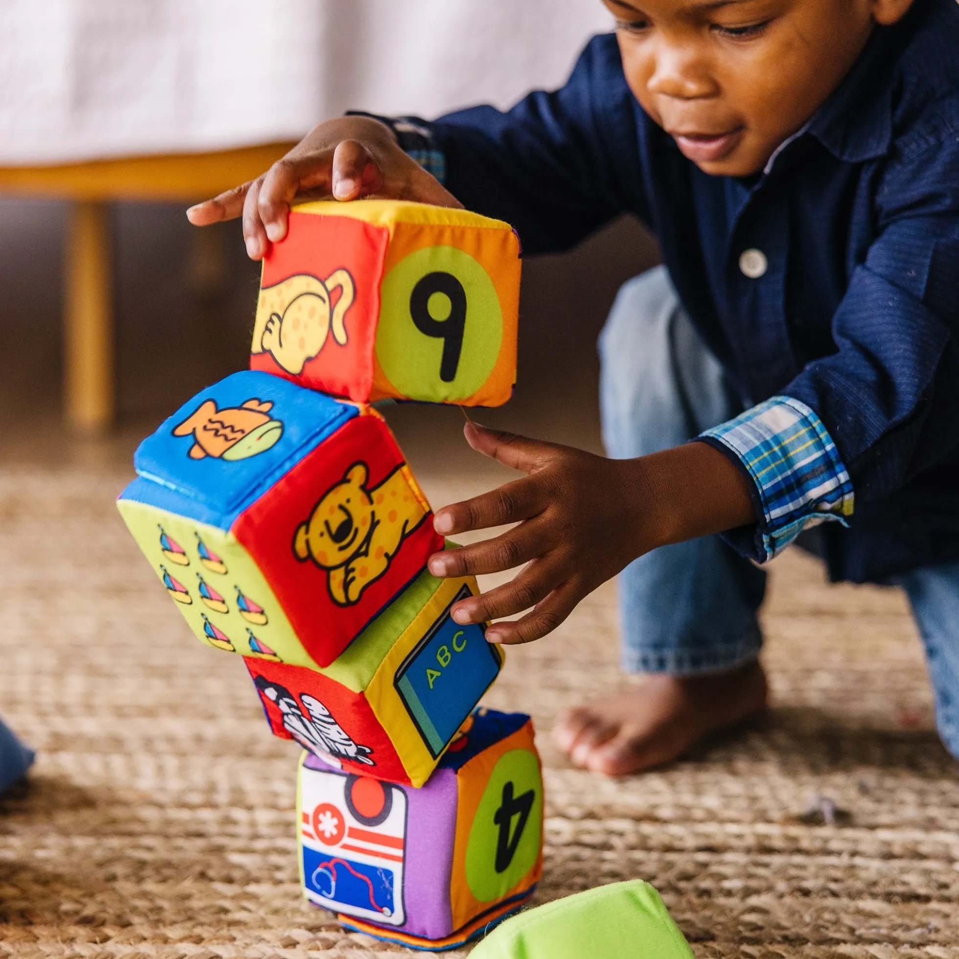 K's Kids Match and Build Soft Blocks