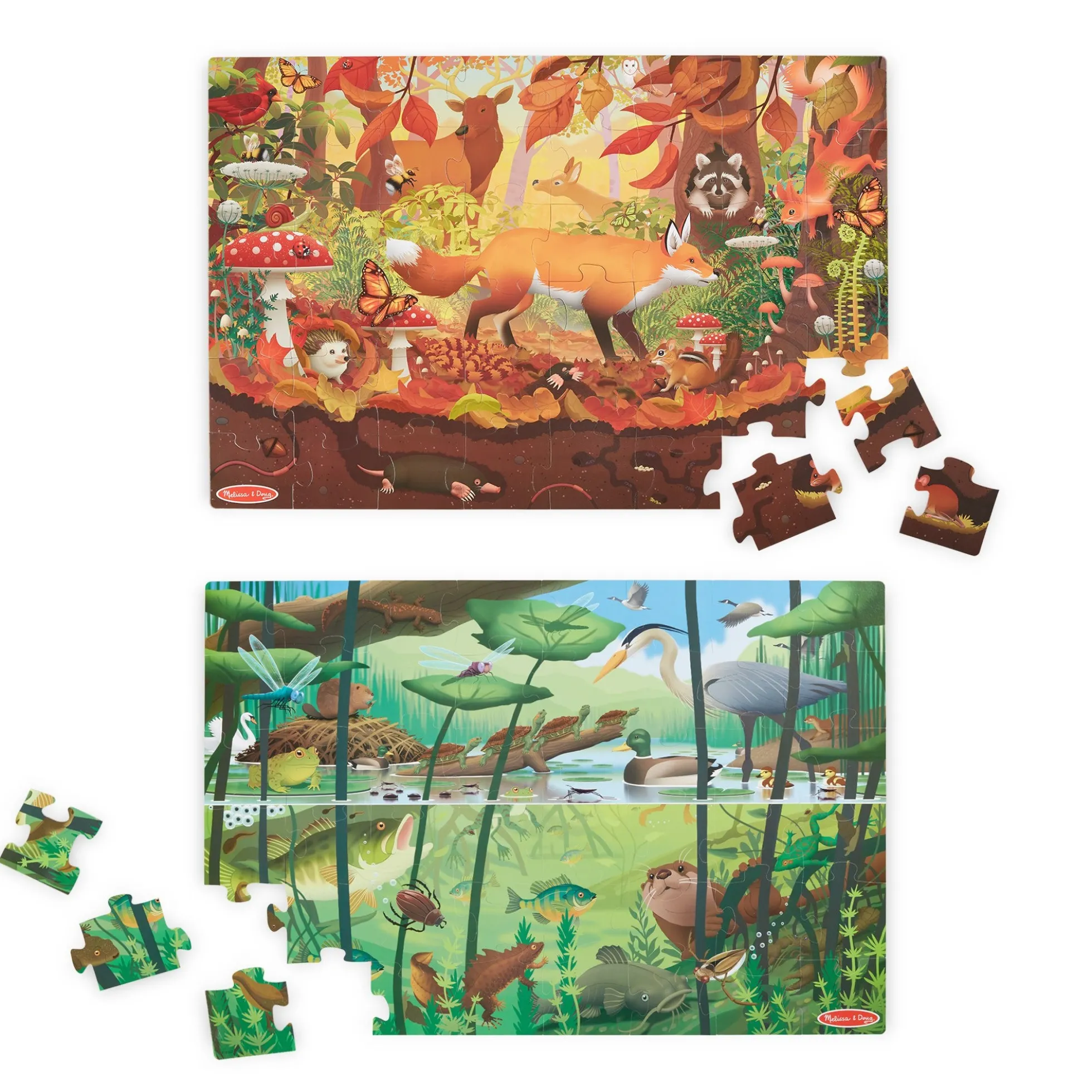 Let's Explore Double-Sided Seek & Find Puzzle
