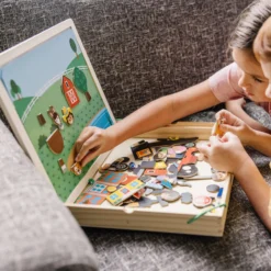 Magnetic Matching Picture Game