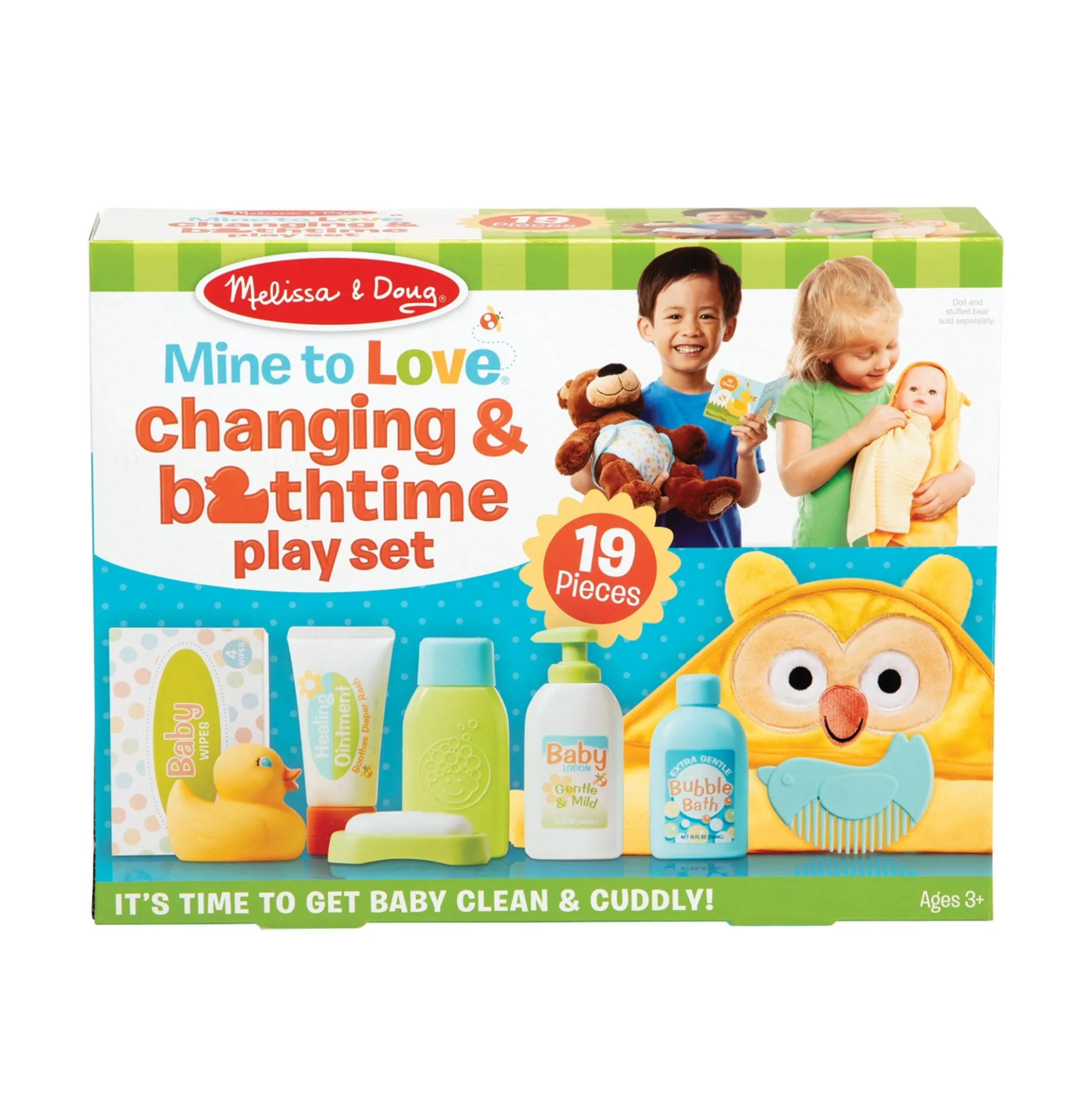 Mine to Love Changing & Bathtime Play Set