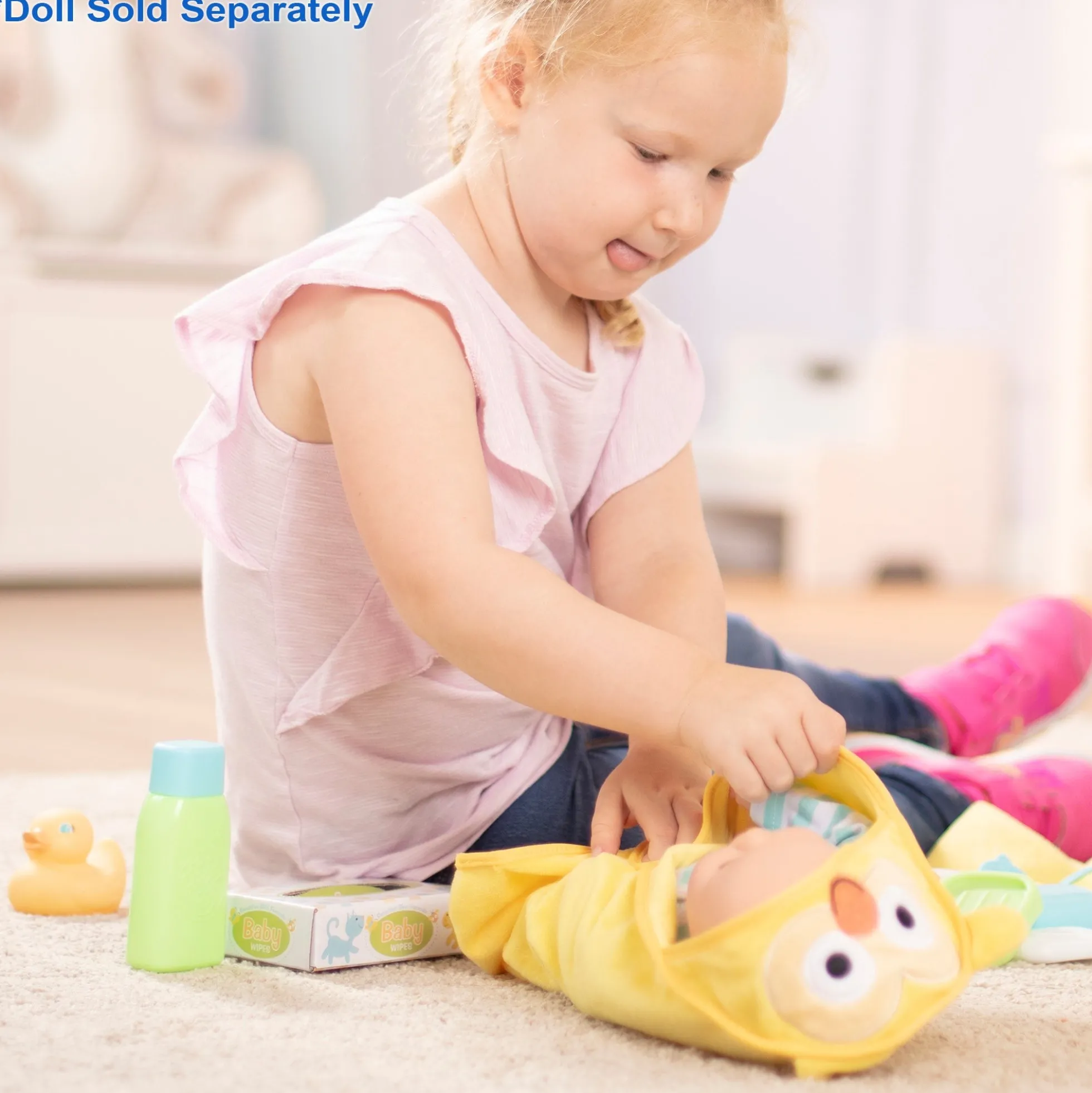 Mine to Love Changing & Bathtime Play Set