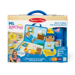Ms. Rachel™ What to Wear Felt Activity Board