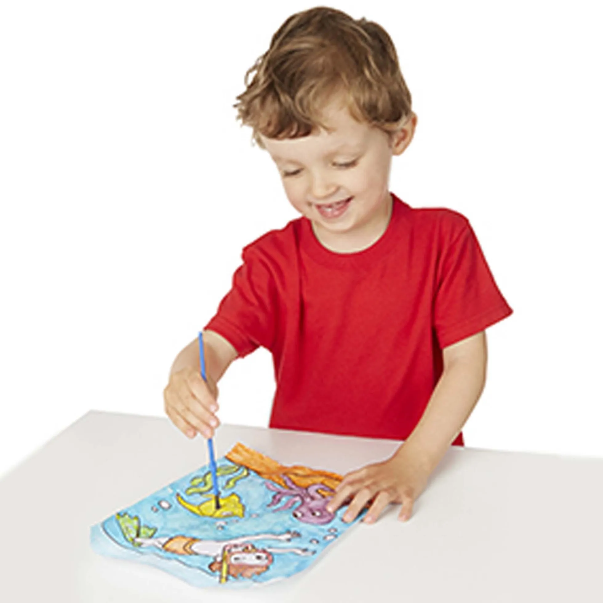 My First Paint with Water 3-Pack: Animals, Vehicles, Multi-Themed