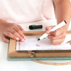 Natural Play: Play, Draw, Create Reusable Drawing & Magnet Kit – Ocean