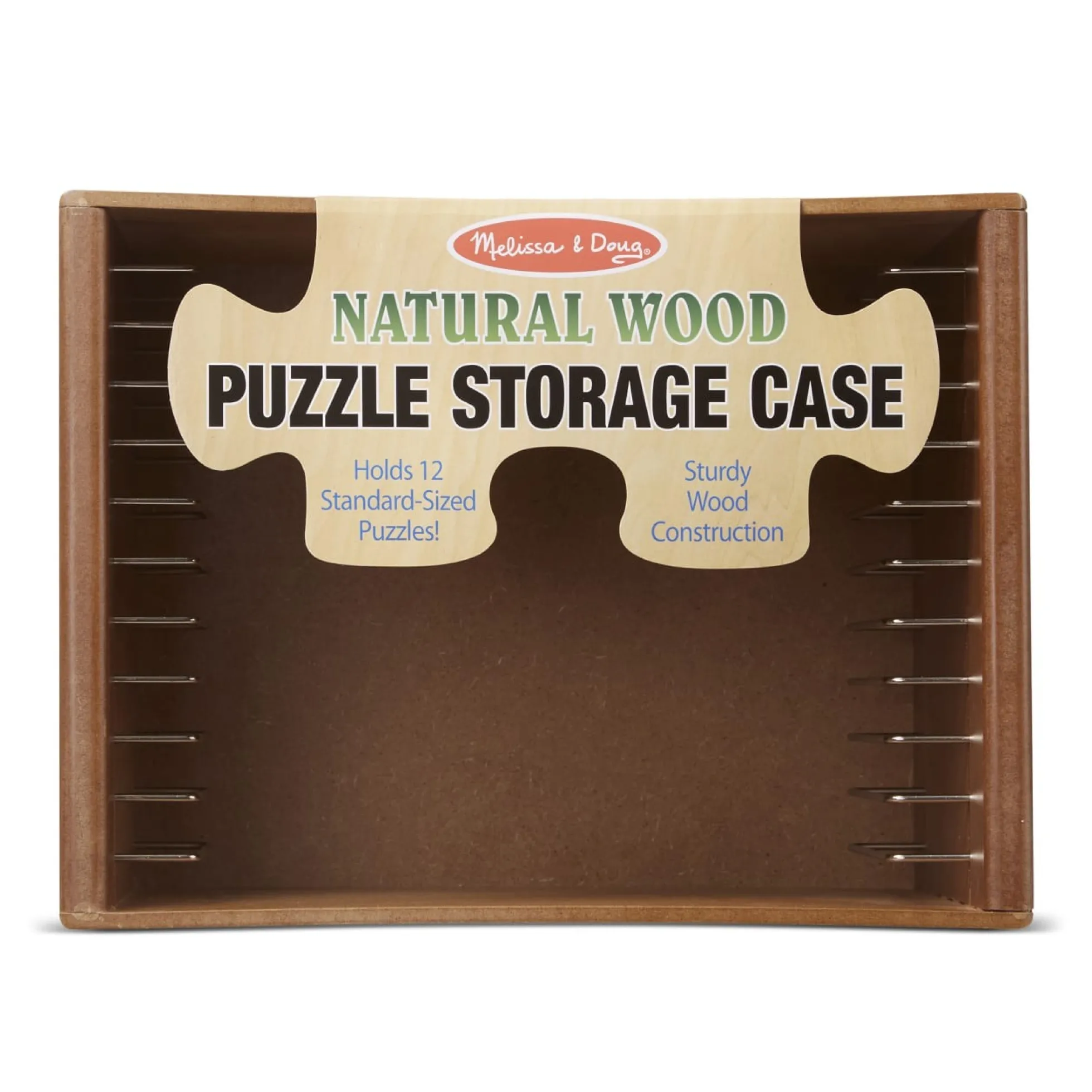 Natural Wood Puzzle Case