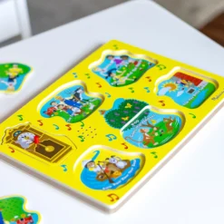Nursery Rhymes 1 Sound Puzzle - 6 PIeces