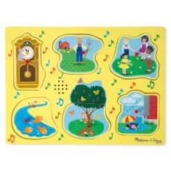 Nursery Rhymes 1 Sound Puzzle - 6 PIeces
