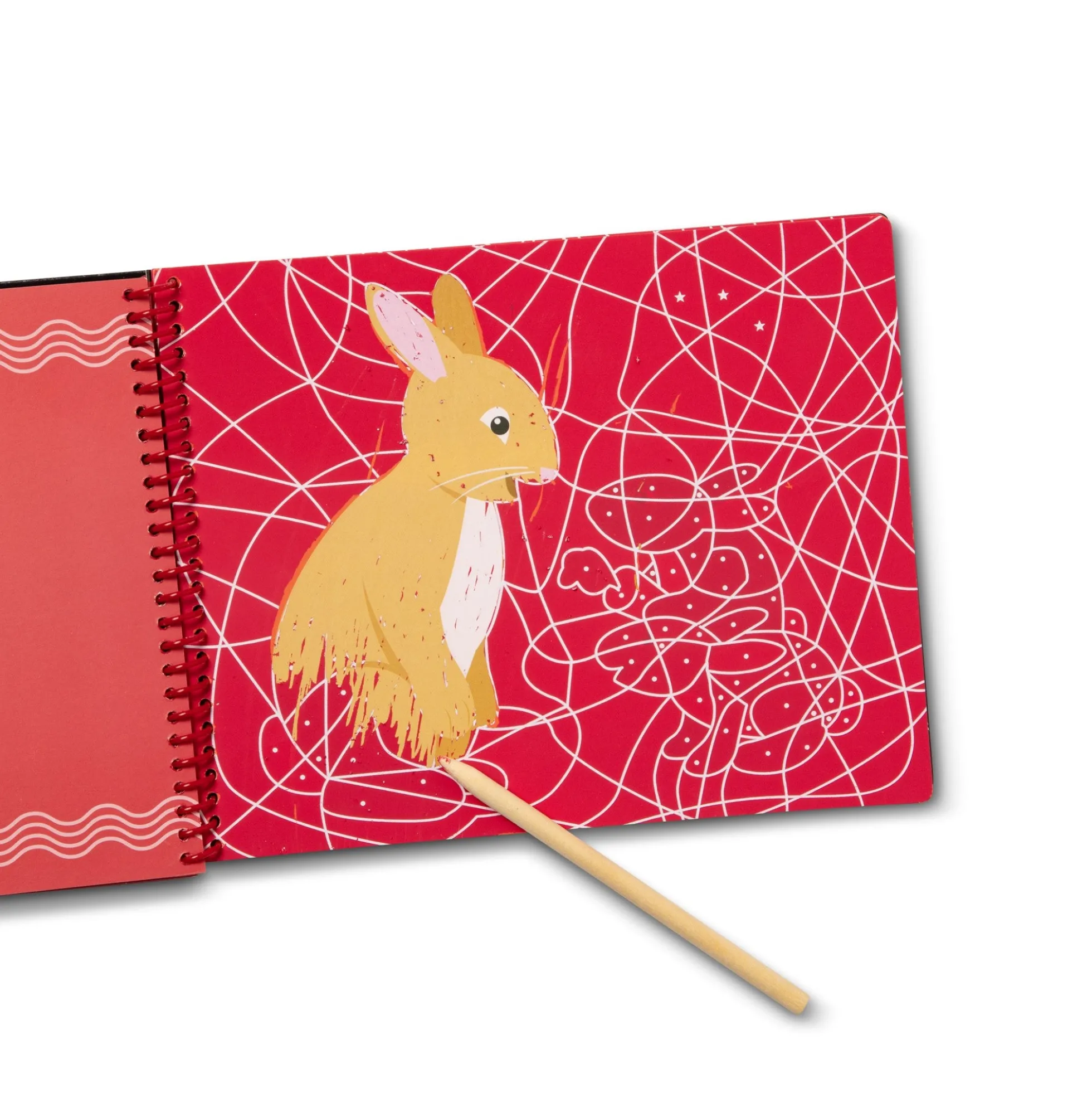 On the Go Scratch Art Color Reveal Pad - Animal Families