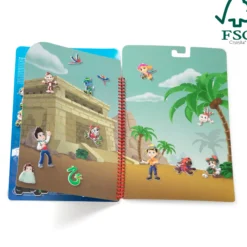 PAW Patrol Restickable Puffy Stickers - Jungle