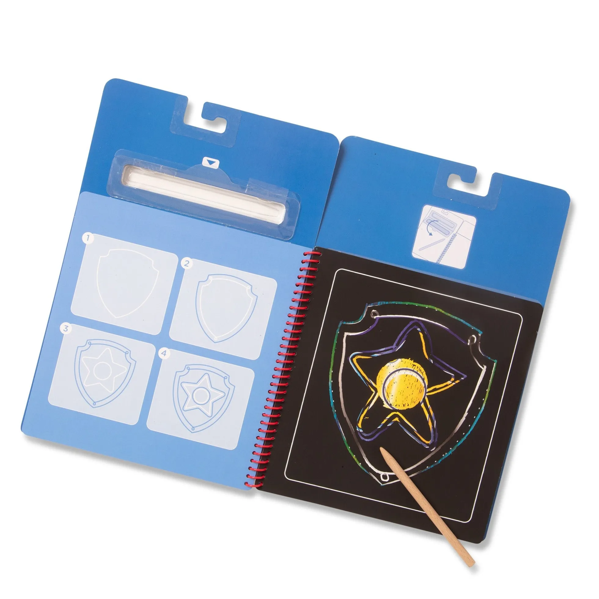 PAW Patrol Scratch Art Pad - Chase