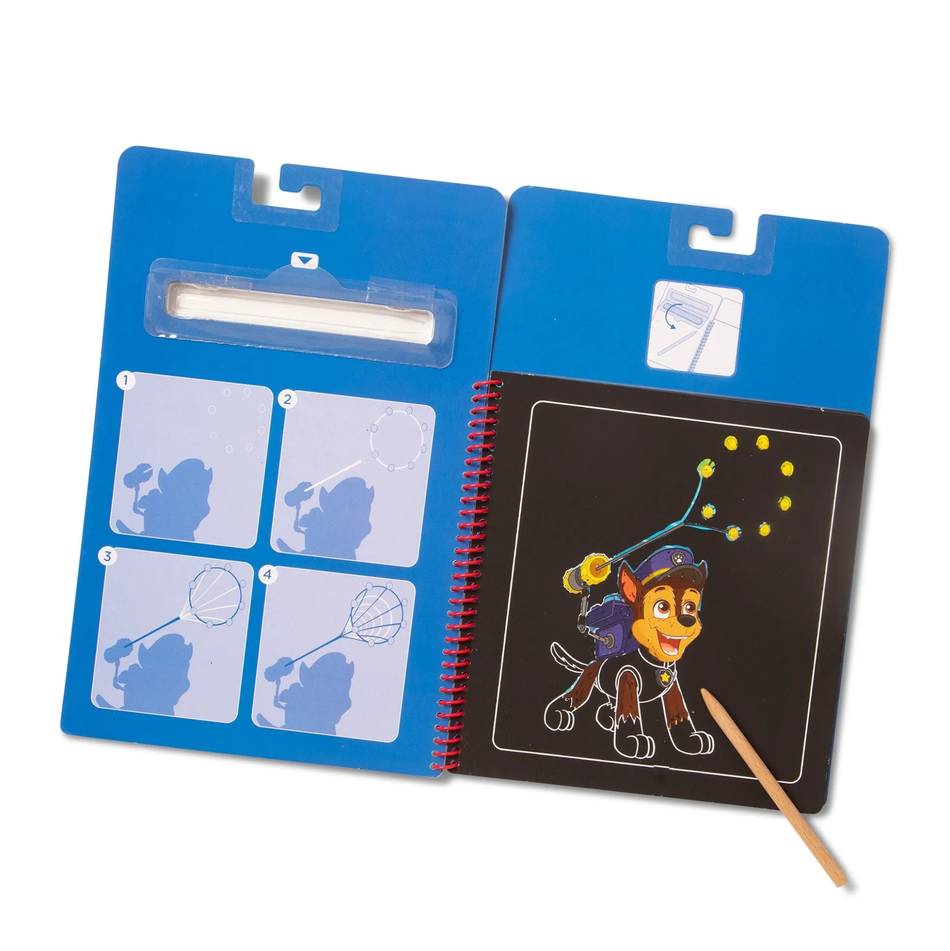 PAW Patrol Scratch Art Pad - Chase
