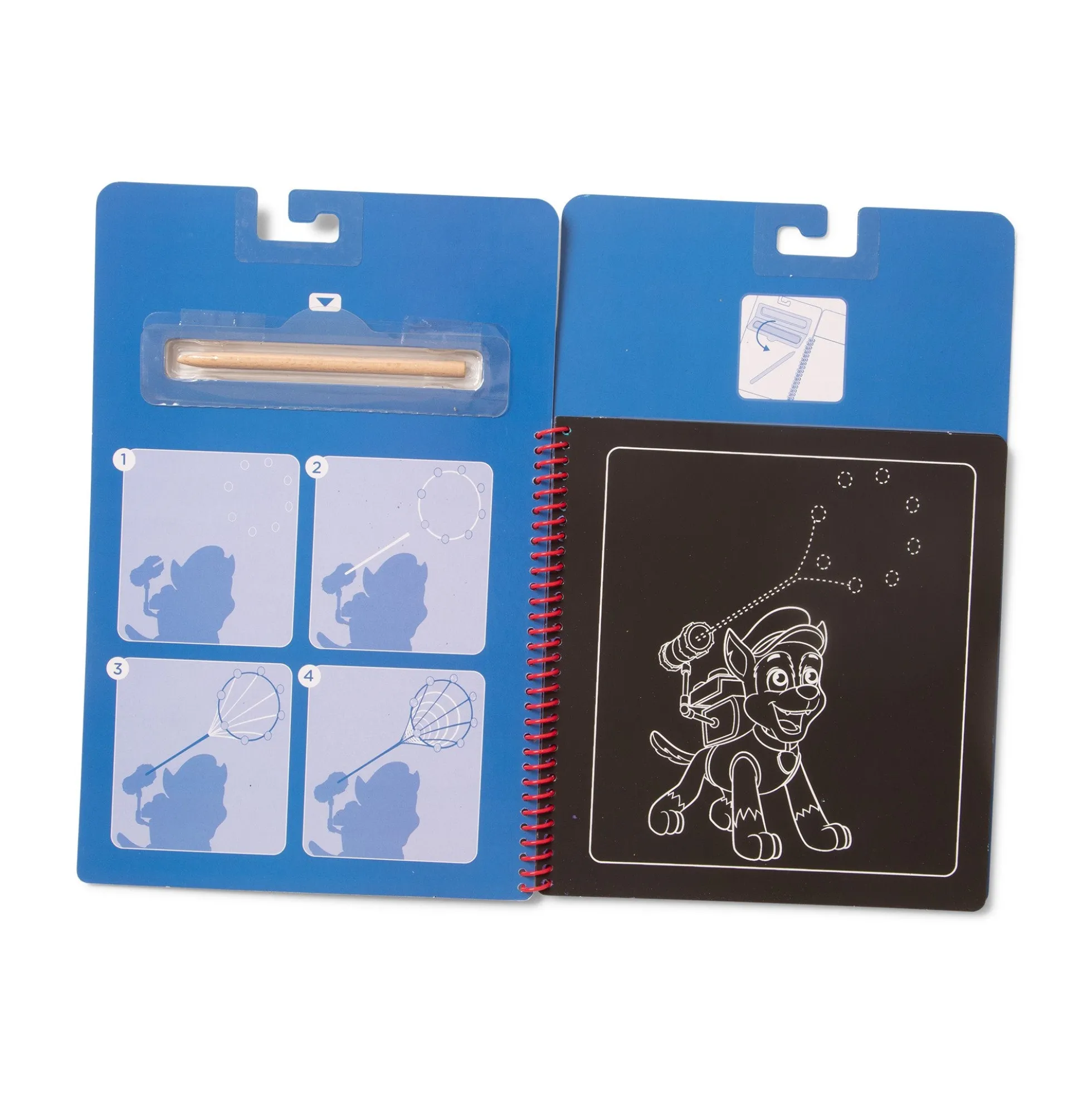 PAW Patrol Scratch Art Pad - Chase