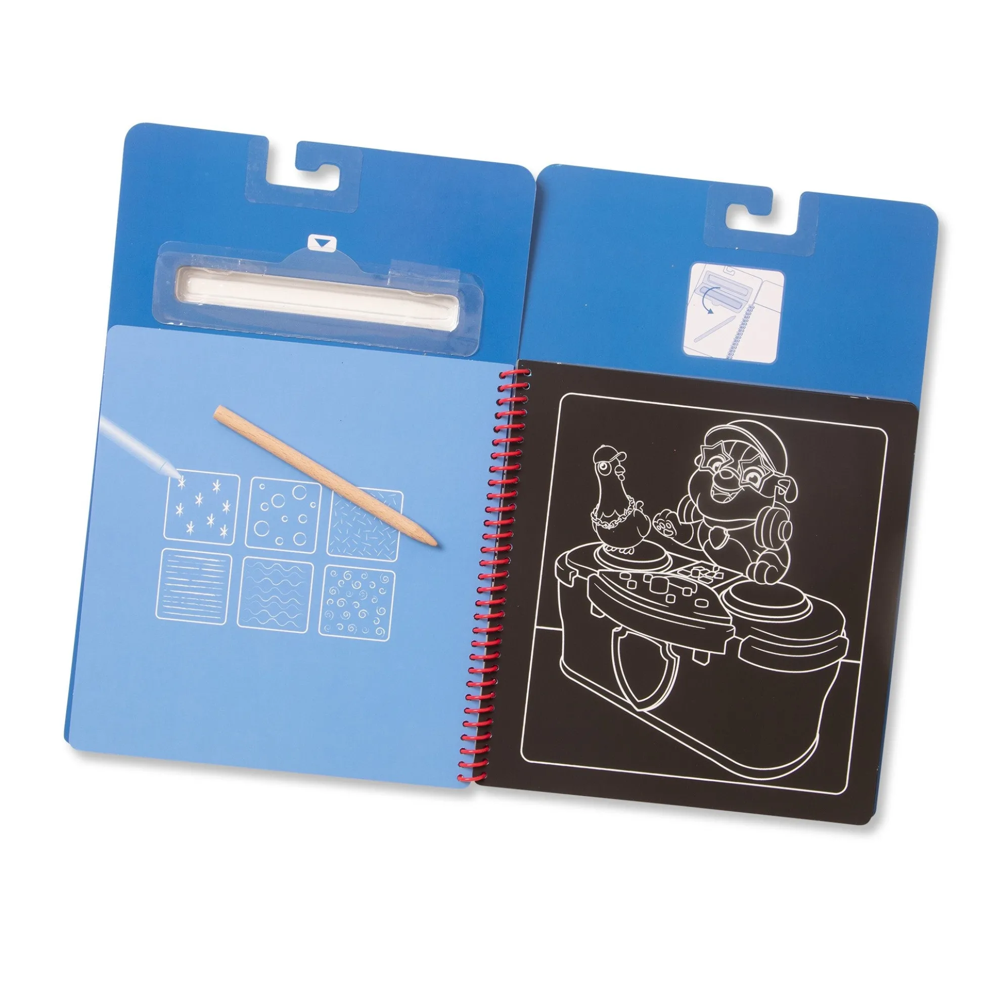 PAW Patrol Scratch Art Pad - Chase