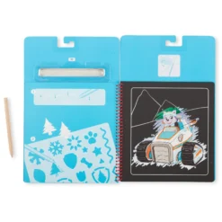 PAW Patrol Scratch Art Pad - Skye
