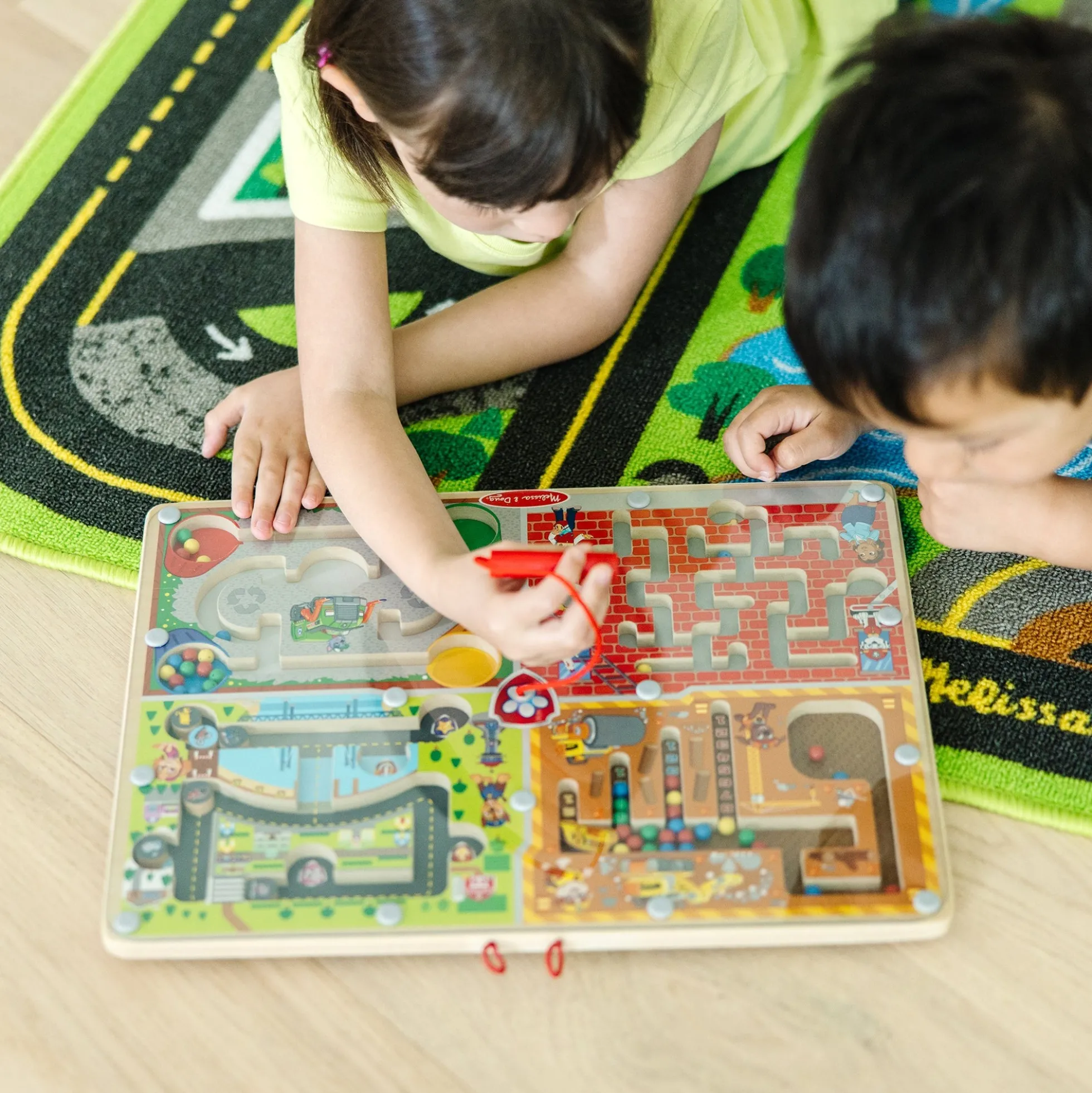 PAW Patrol Wooden 4-in-1 Magnetic Wand Maze Board