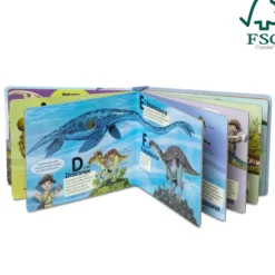 Poke-a-Dot: Dinosaurs A to Z Board Book